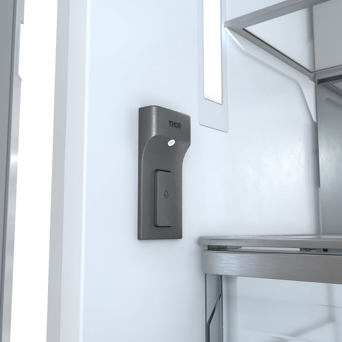 THOR Kitchen 36" Custom Panel Ready Built-In Refrigerator, XRF3619BFP