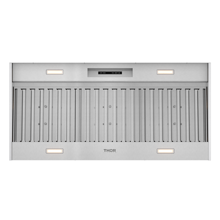 THOR Kitchen X-Series 46" 1,200 CFM Insert Range Hood in Stainless Steel, XLH48