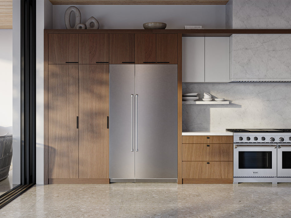 THOR Kitchen X-Series 18" 8.6 cu. ft. Panel Ready Built-In Freezer Column with Automatic Ice Maker, XRF18CFZ