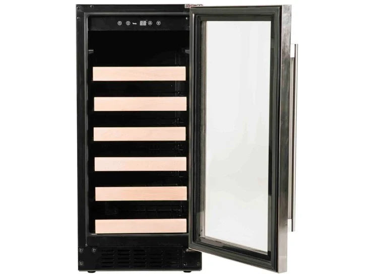 15" Wine Center, SS Glass Door