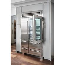 48" PRO Refrigerator/Freezer with Glass Door