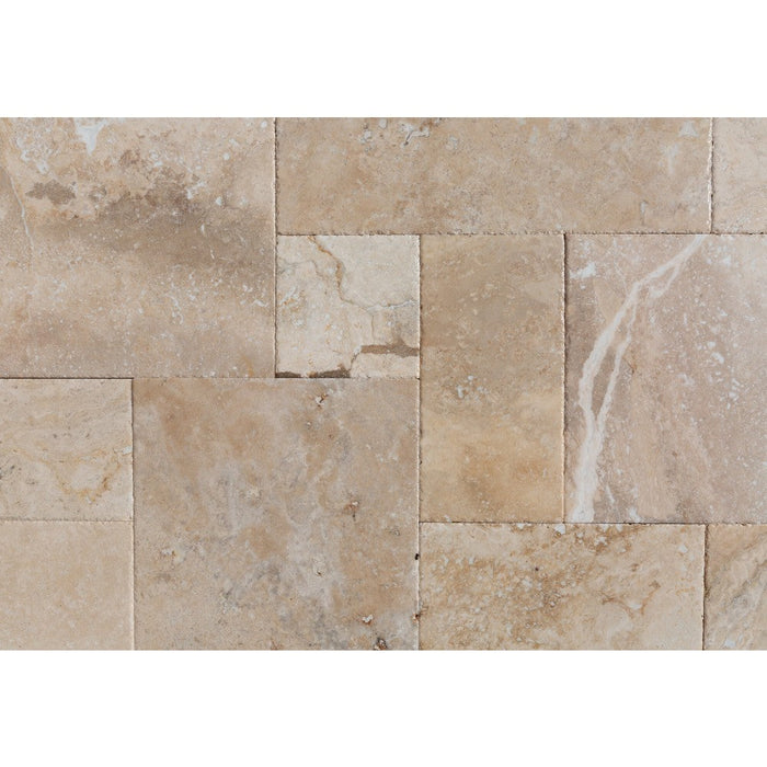 Mina Rustic Antique Pattern Brushed, Chiseled, and Partially Filled - Full Truckload
