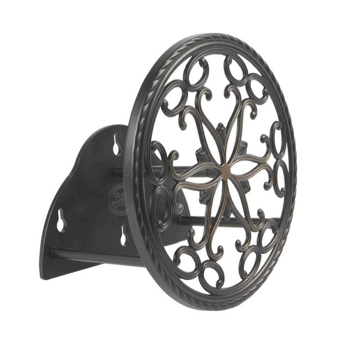 Liberty Garden LBG671 Aluminum Decorative Wall Mount Butler Garden Hose Reel