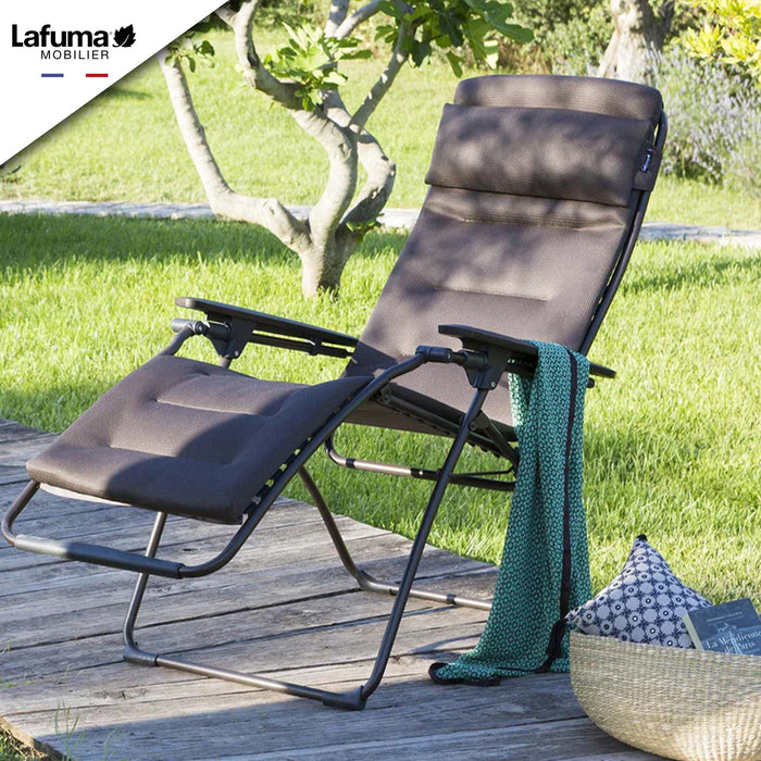 Lafuma LFM3123-7057 Futura Air Comfort XL Series Outdoor Relaxation Chair, Taupe