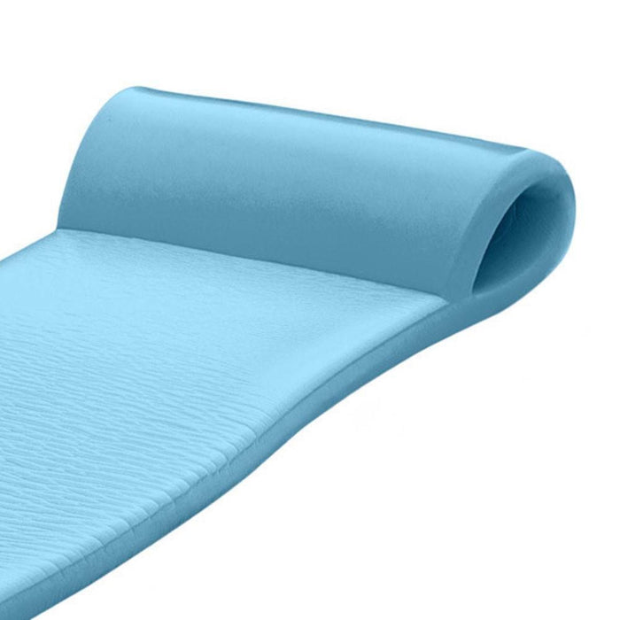 Texas Recreation Sunsation 70 Inch Foam Raft Lounger Pool Float, Blue (2 Pack)