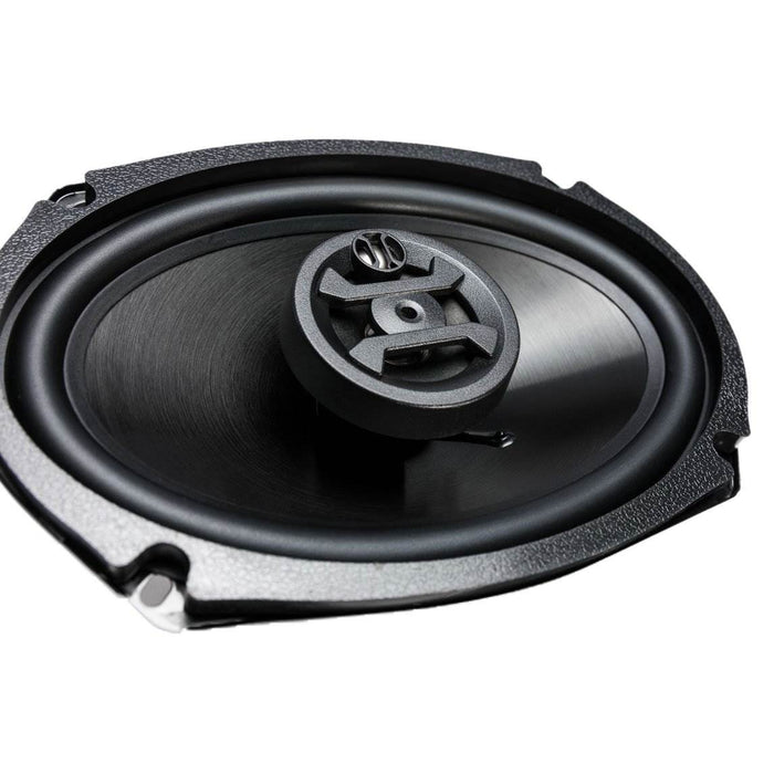 Hifonics Zeus 800 Watt 6 x 9 Inch 3 Way Car Audio Coaxial Speakers, 2 Pairs