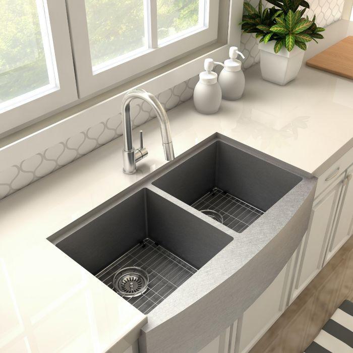 ZLINE Dante Kitchen Faucet in Brushed Nickel, DNT-KF-BN