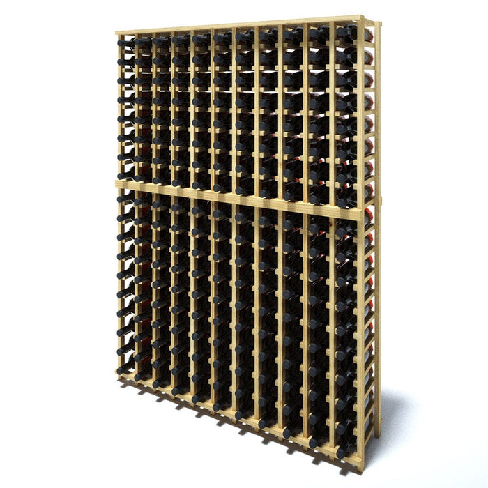 11 Column Pine Wine Rack Kit