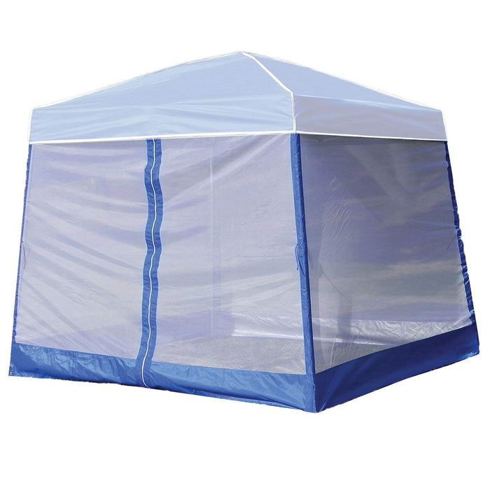 Z-Shade 10 Ft Angled Leg Screenroom Patio Shelter (Canopy Not Included) (2 Pack)