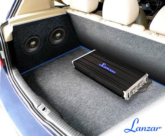 NEW LANZAR MAX12D 12" 1000W Car Audio Subwoofer Power Sub Woofer DVC 4 Ohm