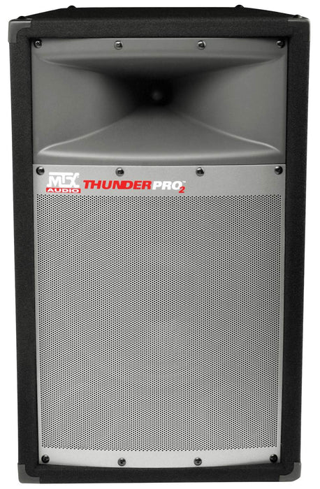 MTX TP1200 12" 300W 2 Way Cabinet Tower PRO DJ PA Speaker Audio System (4 Pack)