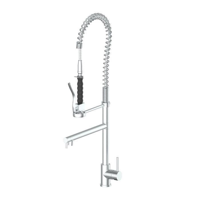 ZLINE Van Gogh Kitchen Faucet in Brushed Nickel, VNG-KF-BN