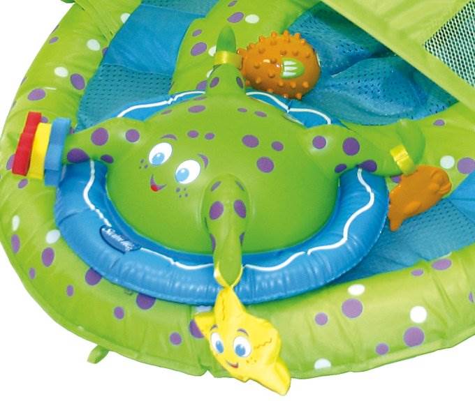 SwimWays Baby Spring Float Activity Center Pool Raft with Sun Canopy (2 Pack)