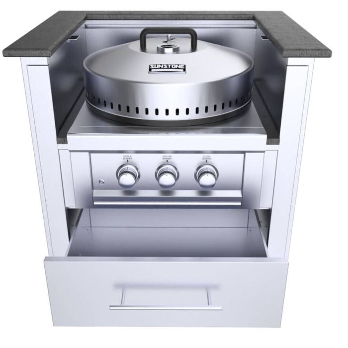 Sunstone 33″ Power Burner Base Cabinet – SAC33PBDC