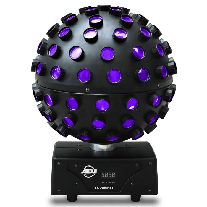 American DJ Starburst Multi-Color HEX LED Sphere DJ Lighting Effect (2 Pack)