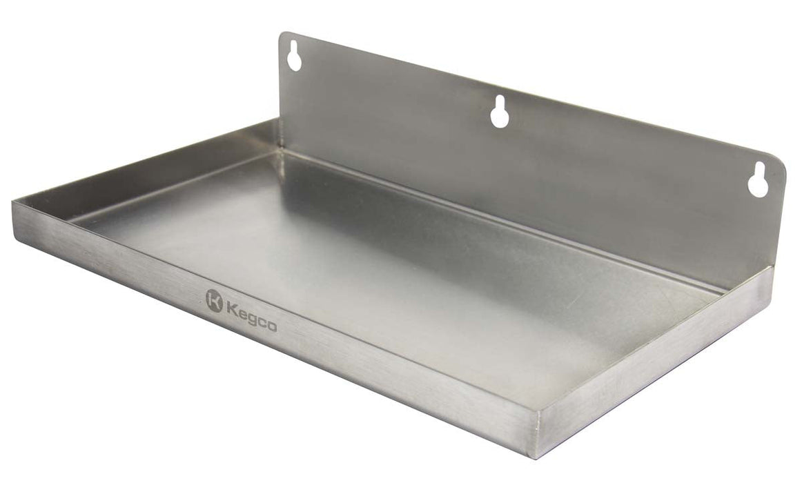 12" x 7" Wall Mount Drip Tray without Drain