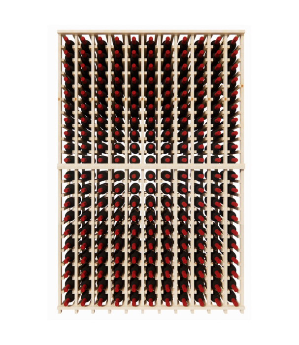 Wine Racking 11 Column Display Customizable Standard Bottle Rack Storage
