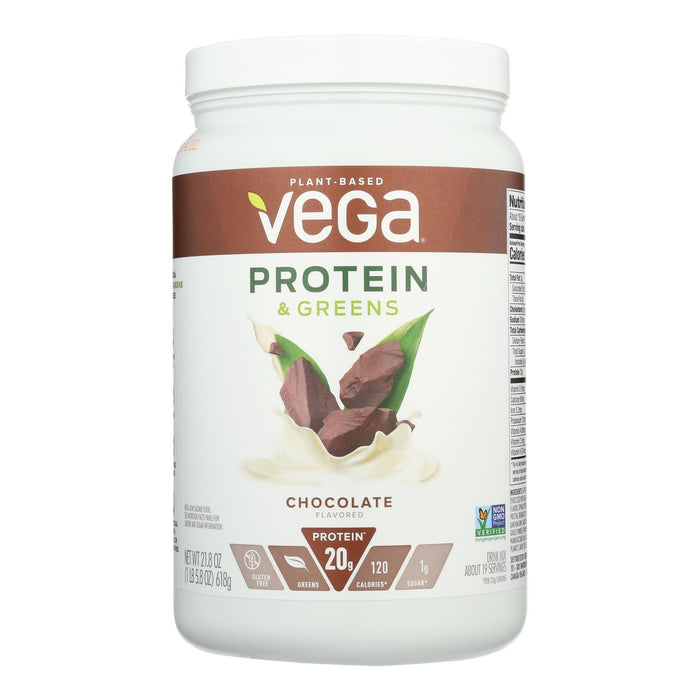 Vega Chocolate Protein & Greens - 1 Each - 21.8 Oz (Pack of 1)