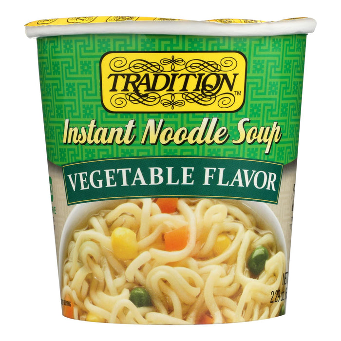 Tradition Instant Vegetable Noodle Soup 12 Pack - 2.29 Oz