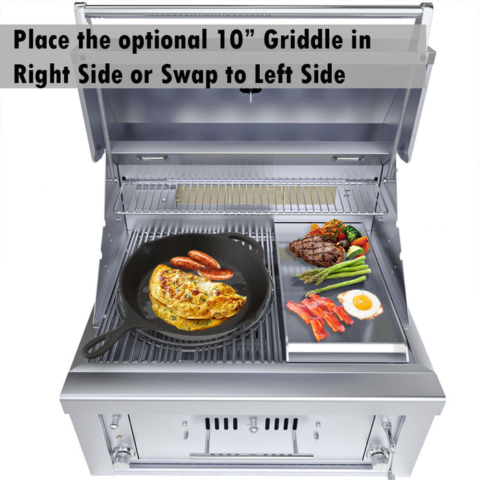 Sunstone 30” Single Zone Hybrid Grill with Infra-Red SUNCHSZ30IR