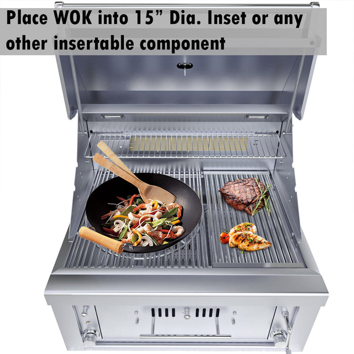 Sunstone 30” Single Zone Hybrid Grill with Infra-Red SUNCHSZ30IR
