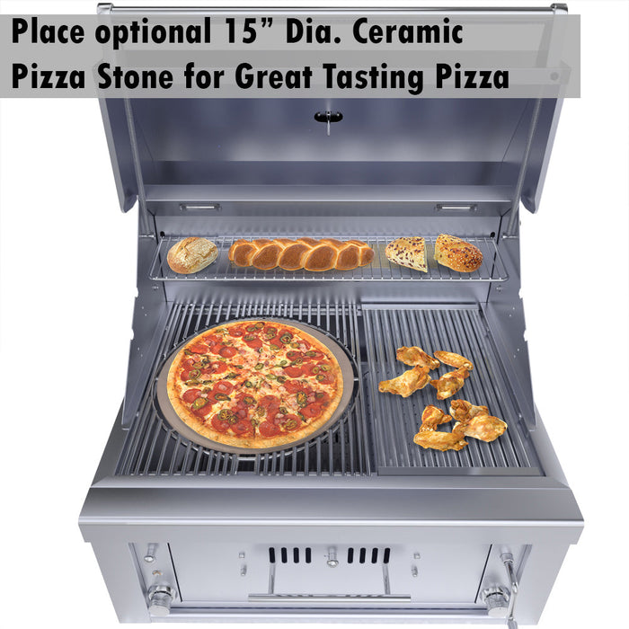 Sunstone 30” Single Zone Hybrid Grill with Infra-Red SUNCHSZ30IR