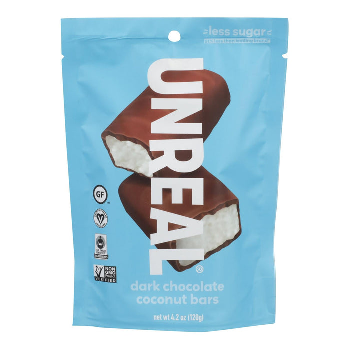 Unreal Dark Chocolate Coconut 6-Pack, 4.2 Oz Ea