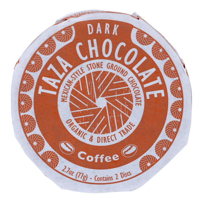 Taza Chocolate Organic Mexicano Dark Chocolate Coffee Discs - 55% Cacao - 2.7 OZ