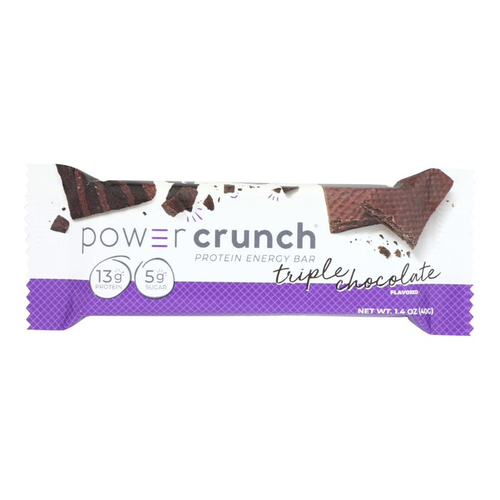 Power Crunch Triple Chocolate Protein Bar - Pack of 12 - 1.4 Oz