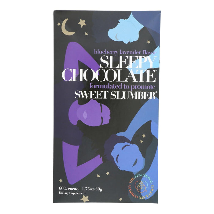 The Functional Chocolate Co. Sleepy Chocolate Bar - 1.75 oz - Case of 12