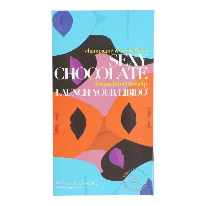 The Functional Chocolate Co Sexy Chocolate Bar | 1.75 Oz | Case of 12