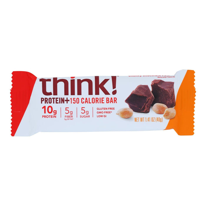 Thinkthin Protein & Fiber Bar - Rich Chocolate Peanut - 1.41 Oz