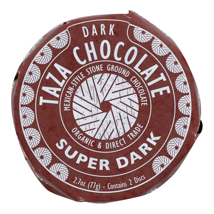 Taza Chocolate Organic Mexicano Super Dark Chocolate Discs, 2.7 Oz