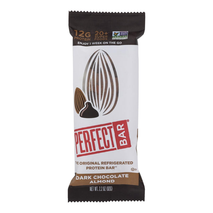 Perfect Bar Dark Chocolate Almond - Case of 8 - 2.2 oz. Each