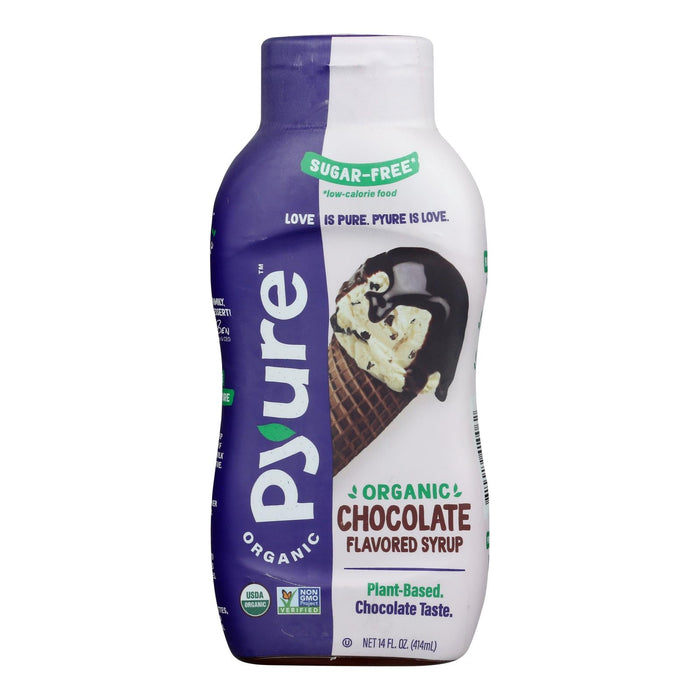 Pyure Sugar-Free Chocolate Syrup, 14 Fl. Oz. | Case of 6