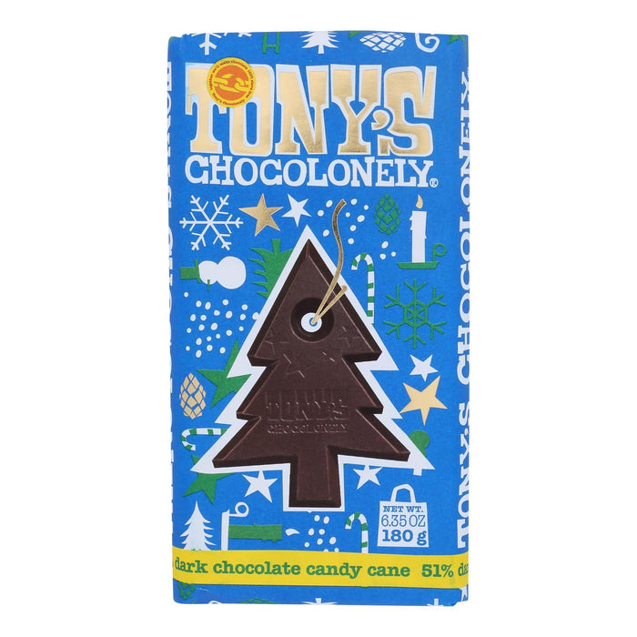 Tony's Chocolonely 51% Dark Chocolate Candy - Case of 15 (6.35 Oz Bars)