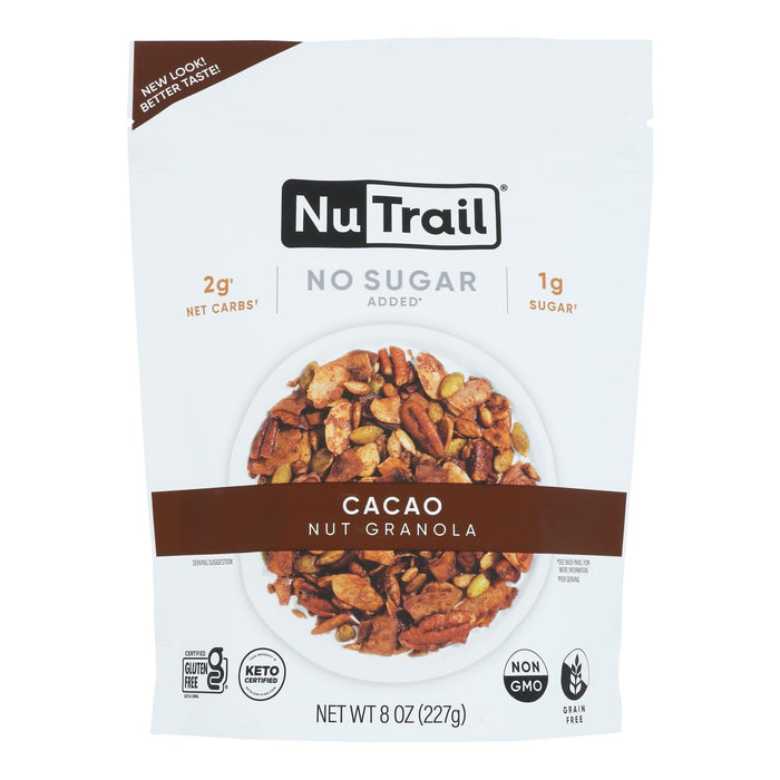 Nutrail Cacao Granola - 6-8 Oz Bags (Case of 6)