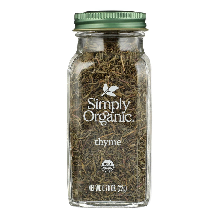 Simply Organic Organic Thyme Leaf, Case of 6 - 0.78 Ounces Each