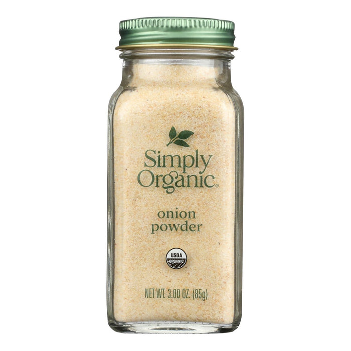 Simply Organic Organic Onion Powder, 3 Oz, Case of 6