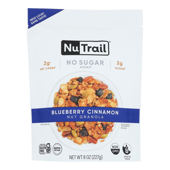 Nutrail Blueberry Cinnamon Granola - 48 Oz (Pack of 6)