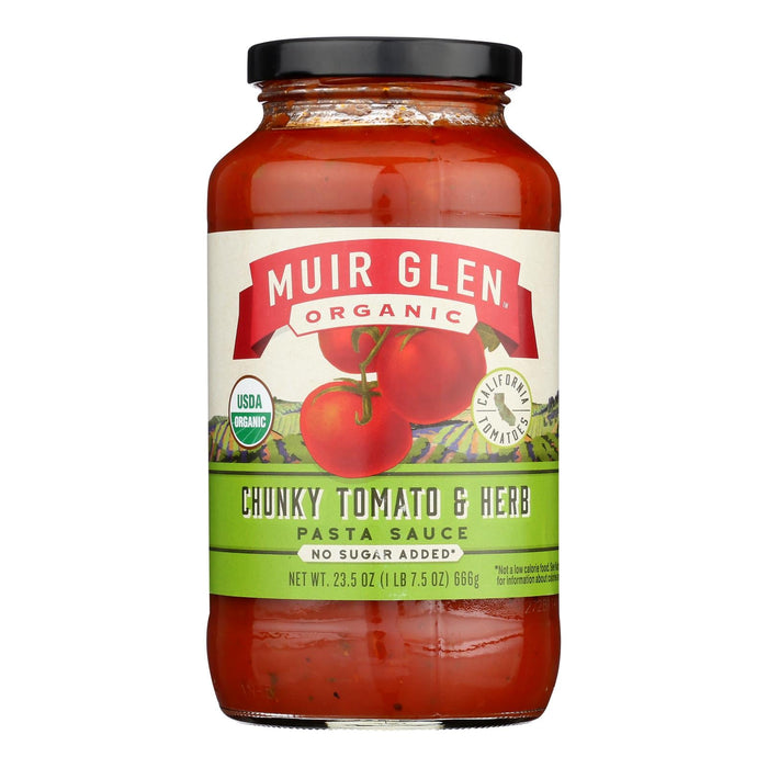 Muir Glen Organic Hearty Chunky Pasta Sauce - 23.5 fl oz