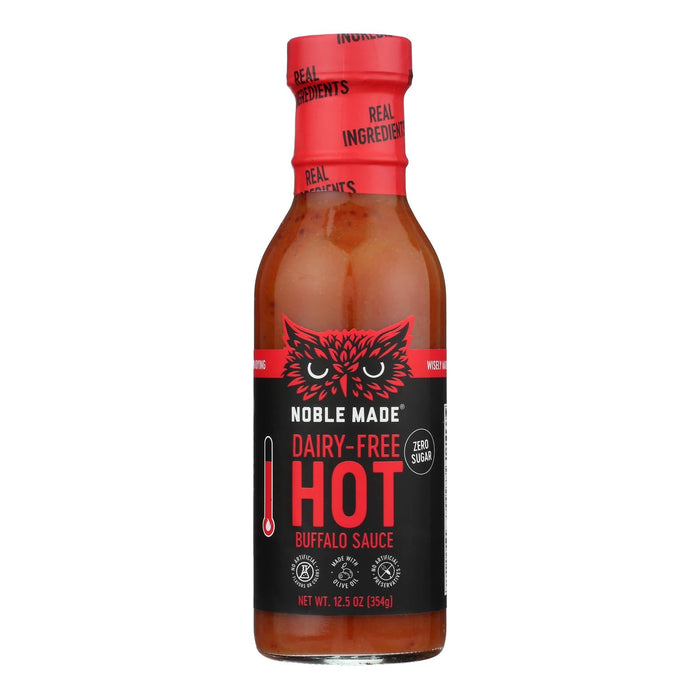 Noble Made Buffalo Hot Sauce - Case of 6 - 12.5 oz Bottles