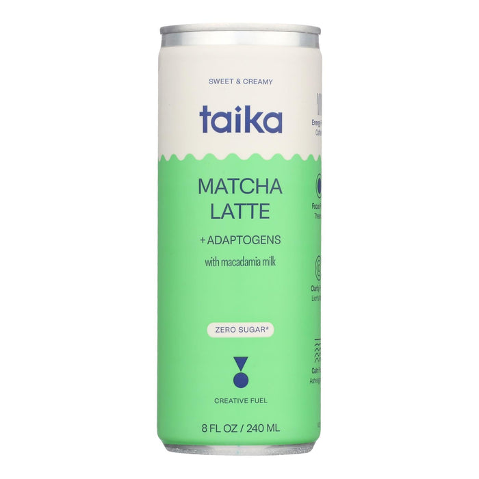 Taika Coffee Matcha Latte, 8 Fl. Oz (Case of 12)