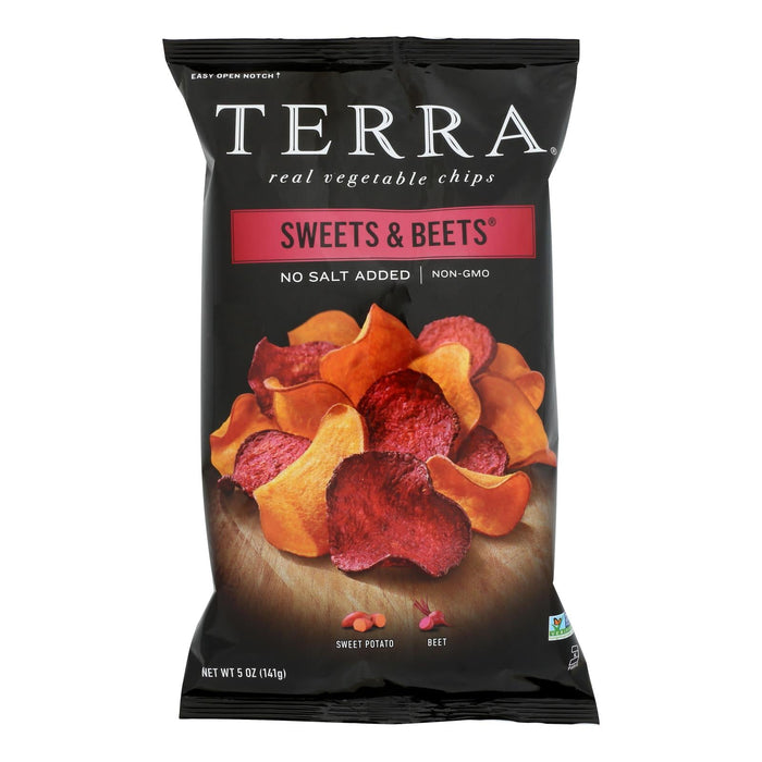 Terra Sweets Beets Vegetable Chips - 5 oz. Bag - Pack of 12