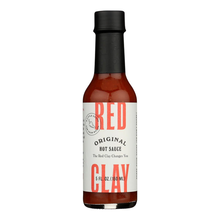 Red Clay Sauce Original Hot, 5 FL OZ Sauce (Case of 6)