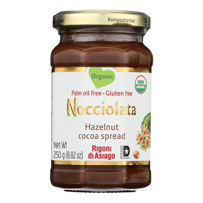 Nocciolata Organic Hazelnut Cocoa Spread - 6 Pack, 8.82 Ounce Jars