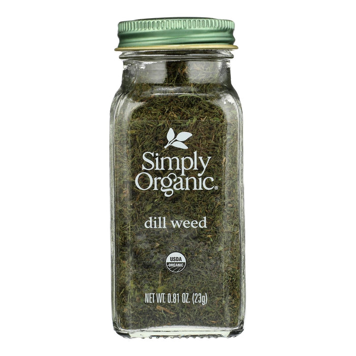 Simply Organic Dill Weed, Organic, 6 Pack - 0.81 Oz Each