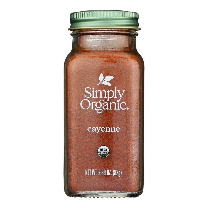 Simply Organic Cayenne Pepper, Organic, Case of 6 - 2.89 oz