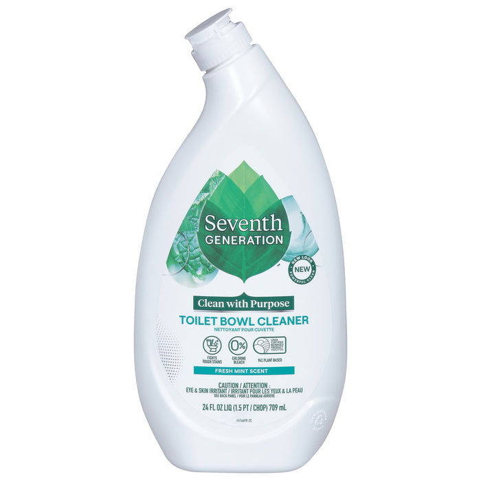 Seventh Generation Toilet Bowl Cleaner, Mint Scent - 24 fl oz (Pack of 4)