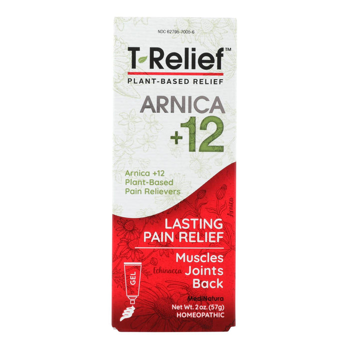 T-Relief Medinatura Pain Relief Gel, Original Formula, 2 Oz